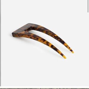 Madewell acetate French hair pin nwt